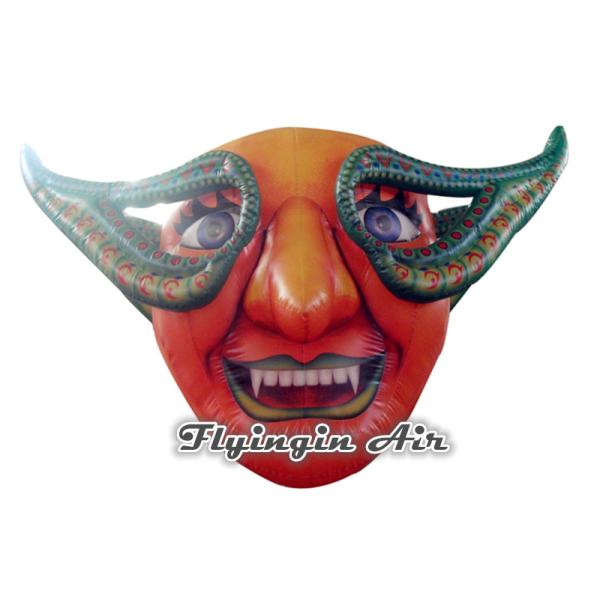 Giant Hanging Inflatable Smile Face for Halloween and Events Decoration