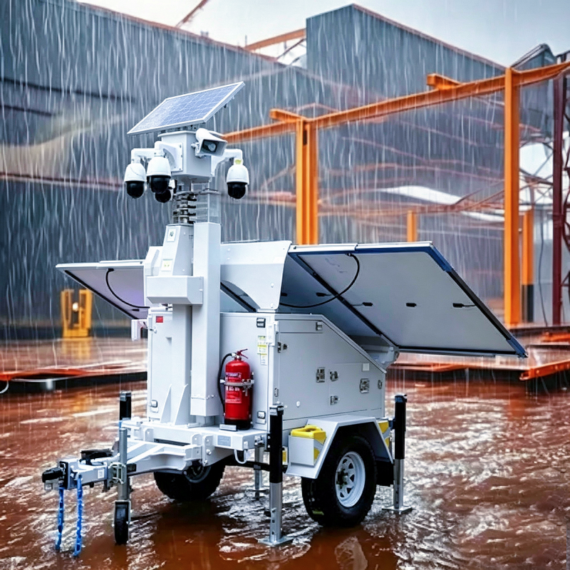 OEM/ODM Customization Mobile Light Tower Silent Operation LED Lighting Flexible Mobility Solar Light Tower Price
