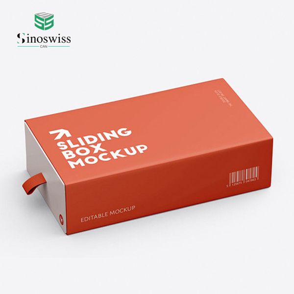 Luxury Square Paper Boxes Packaging Boutique Drawer Jewelry Perfume Box Custom Print