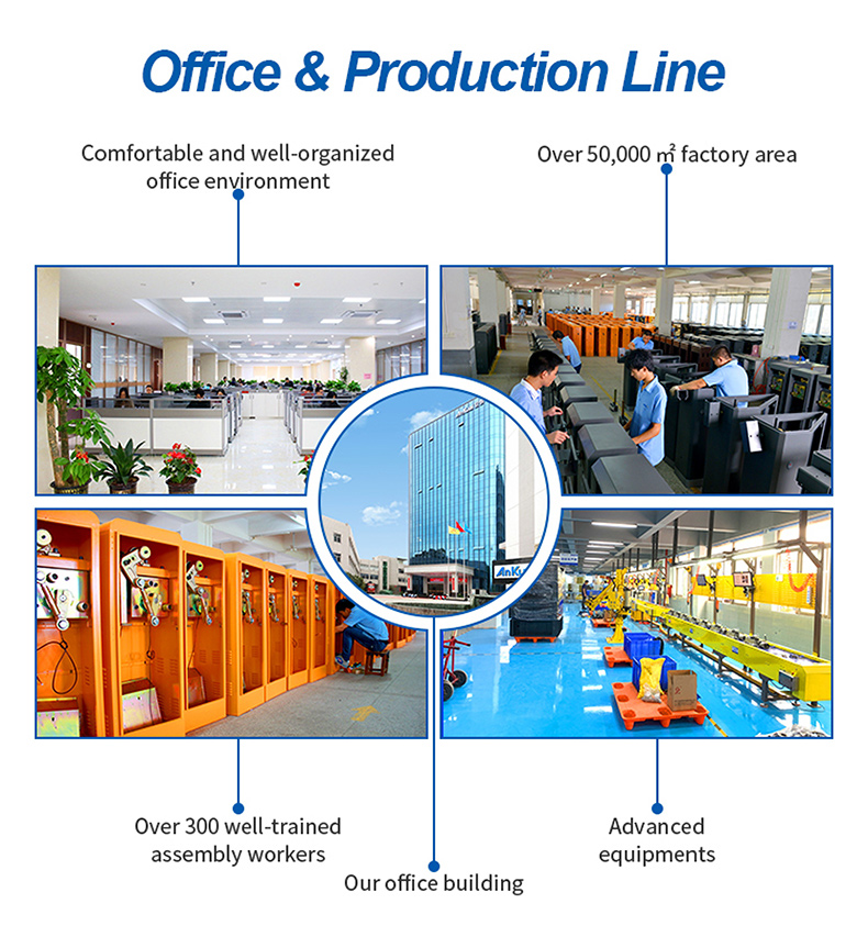 Smart Automatic Boom Barrier Gate with 24V Brushless DC Motor for Office Building Parking Management System