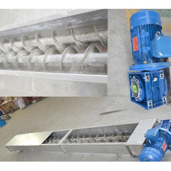 Customized Standard/ Vertical / Inclined / leveling screw conveyors For Conveying Contaminated Soil