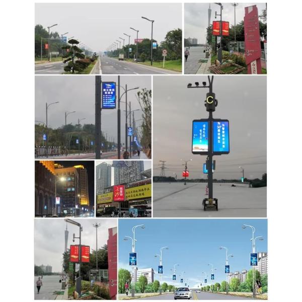 Smart Light Pole LED Display Screen