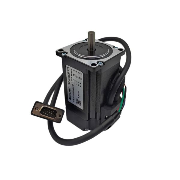 Closed-loop EtherCAT 2-Phase Hybrid Stepper Motor 57CME23 Nema23 (57-76mm, 4A/5A) Shaft 21mm- 8mm Wire Length 30cm with DB head