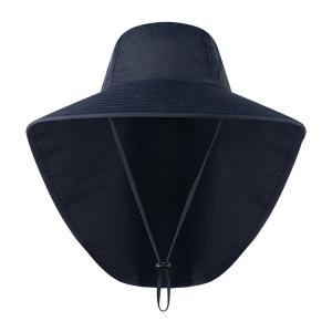 China New Outdoor Fisherman Hat for Men Women Summer Neck Protection Visor Cap Anti UV Breathable Fishing Safari Hat on sale