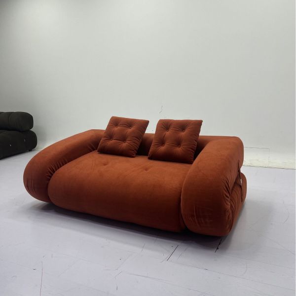 OEM L-Shape Frameless Sofa Comfortable Couch Sponge Indoor Modular Sofa Living Room Could Couch Compressed Sofa