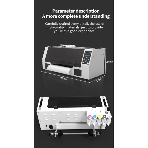 KECAI A3 Single-Head Desktop Flatbed DTF Printer for Clothing Inkjet Costume Logo Graphic Printer