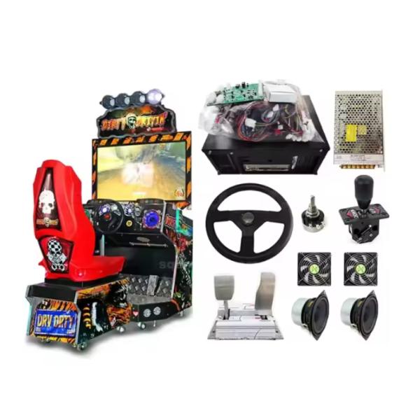 42-Inch Dirty Driving Simulator Racing Arcade Game Console Car Game Machine