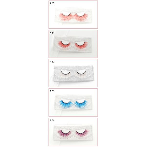 Wholesale Full Strip Lashes Fluffy 3d 5d Mink Eyelashes Packaging Cases 25mm Mink Eyelash