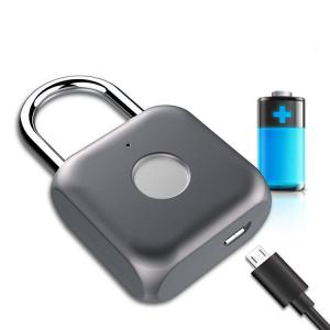 Wholesale IP65 Smart Outdoor Padlock Mini Keyless Outdoor Fingerprint Padlock from china suppliers