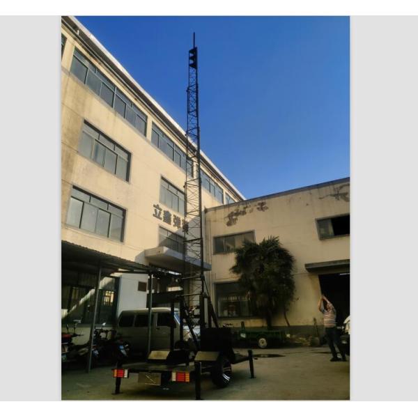Heavy Duty Tower Guyed Tower Max Load 200kg 20m Telescopic Antenna Tower