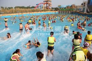 China Attractive Water Park Wave Pool / Aqua Park Wave Pool Equipment on sale
