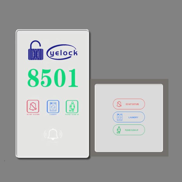 White DND Doorplate