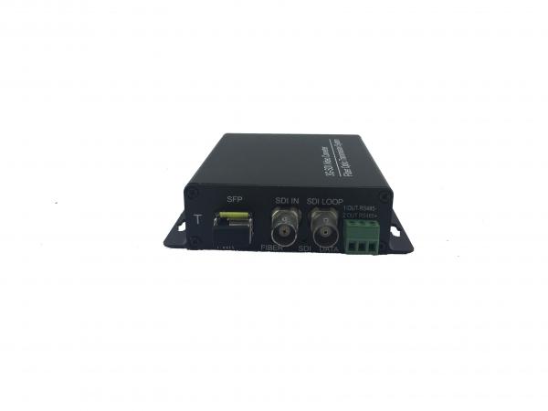 Quality 1080P/60Hz 1 Channel 3g-sdi optical extender+RS485 to fiber Optical Extender/3g-SDI Video to fiber Transmitter for sale