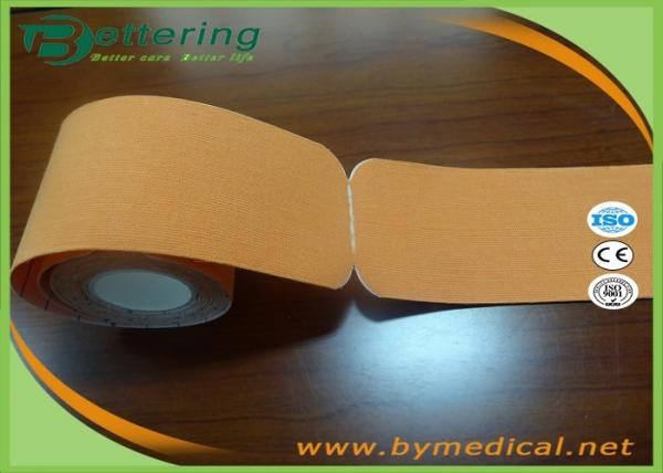 Quality Cotton Kinesiology Tape For Shoulder Support , Athletic Muscle Aid Tape High Elastic for sale