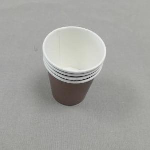 China 3/4/6/7 oz paper cup cup for coffee, espresso, cortado, latte, cappuccino and tea, food grade safe on sale