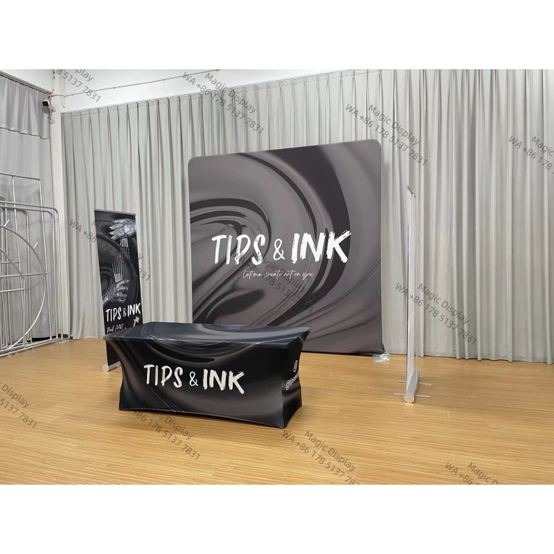 Easy Setup Trade Show Booth Display 10x10ft Exhibition Booth Customize Design Promotion Counter for Expo Tradeshow