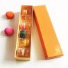 Corrugated Board Multicolor Drawer Macaron Boxes For 12 With Plastic Inner for sale