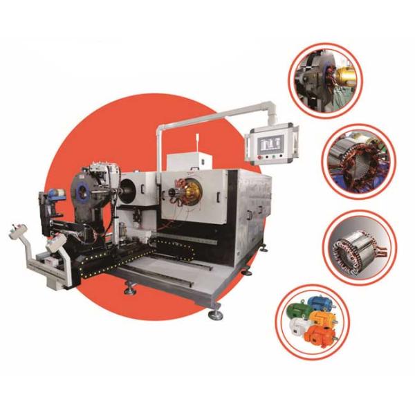 IEC3 Industry Motor Stator Winding Inserting And Coil Winding Expanding Machine
