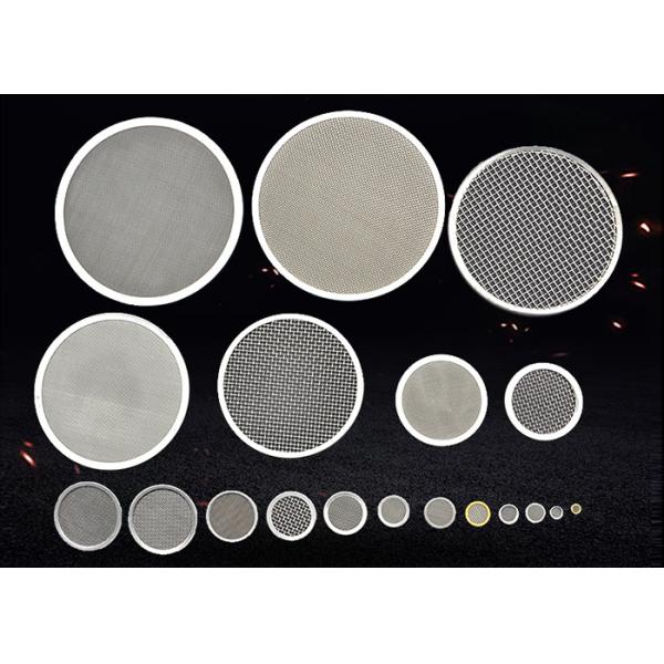 Customized SS304 Dutch Twill Weave Wire Mesh Filter Disc