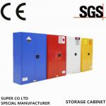 Welded Steel Slimline Chemical Storage Cabinet Double-wall Painted with