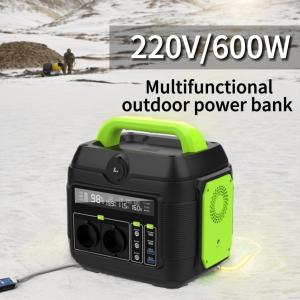 China Foldable Handle 220V 600W Small Size Solar Generator for European Standard South Africa Socket Type on sale