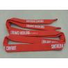 Customized Shoelace , Promotional ID Holder Lanyards , Polyester Print Lanyard. for sale