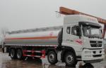 8x4 12 Wheels 20000L to 35000L HOWO Oil Tank Truck / Fuel Tanker Truck for sale