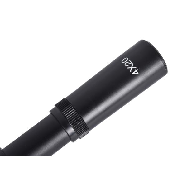 Maximum Output Power 0 4X20 Hunting Scopes with 21mm Mounting and 20mm Objective Diameter