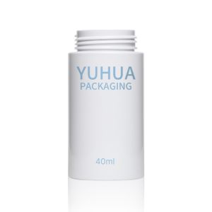 Wholesale Skin Care 1.69oz Plastic Packaging Bottles Round Shape 111mm Height from china suppliers