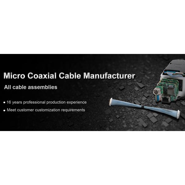 Ultra-High-Density 0.4mm USL20-30SS-025CH Micro Coaxial Cable Enables 16-Layer Stack Camera Modules