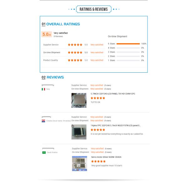 SP24V01L0ALZZ 9.4" 640*480 STN-LCD LCM Screen Panel