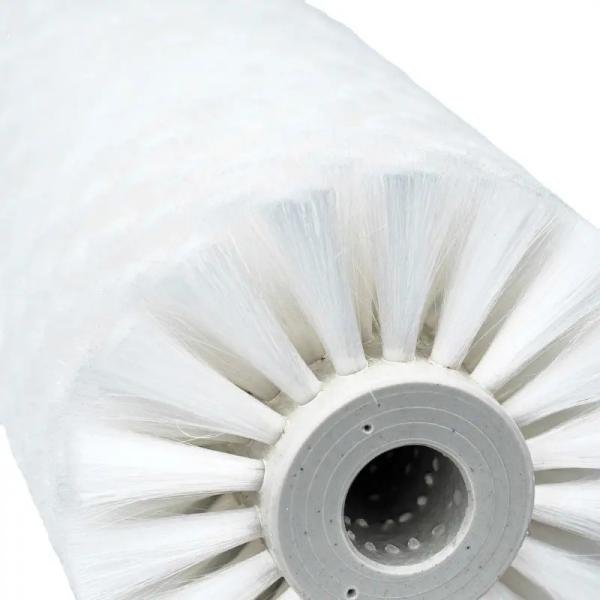 Nylon Photovoltaic Solar Panel Cleaning Brush Rotating OEM