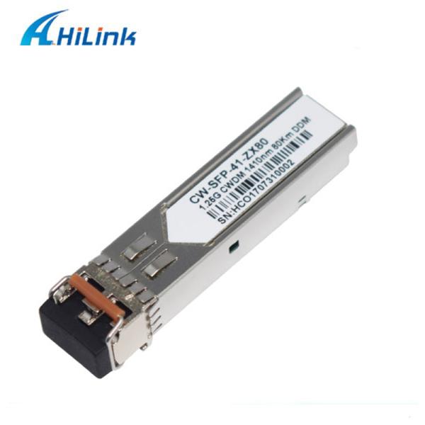 1000BASE-ZX Dual LC 1.25G DDM 1350nm 80km CWDM SFP for CWDM Systerm