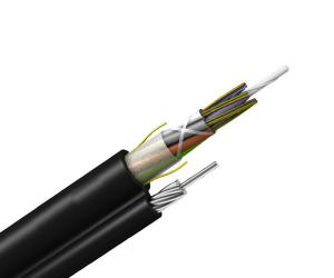China Outdoor Aerial GYTC8S High Tensile Strength Fiber Optical Cable , Figure 8 Self-supporting Cable on sale