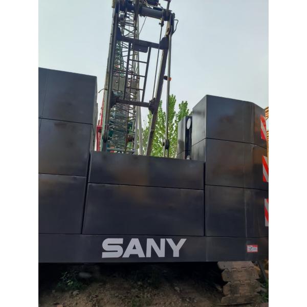 75T Used 2018 Sany Hydraulic Crawler Crane Second Hand Strong Lifting Capacity