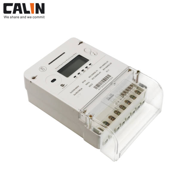 Class1 Accuracy Three-phase Smart Energy Meter with 100 A Max Current and 18 Months Warranty