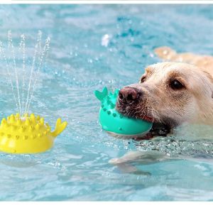 Wholesale Multifunctional Electric Dog Swimming Toy For Molar Teeth Cleaning from china suppliers
