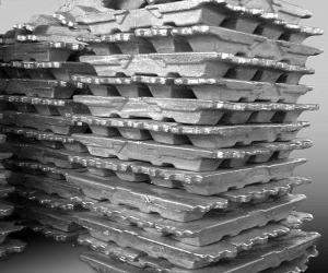 China 1lb 3000 Series Extruded 1 Pound Pure Aluminium Ingot A7 Lme High Purity Recycled on sale