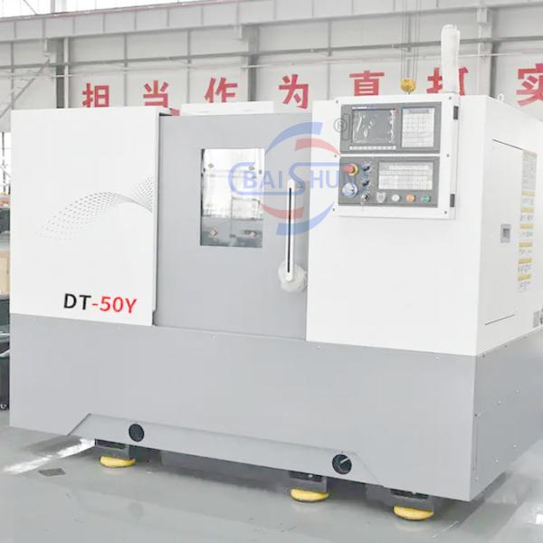 Small Cnc Lathe Slant Bed Machining Center For Metal Working