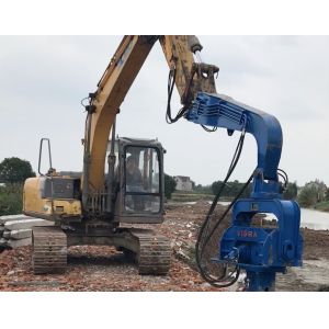 Stable Running Hydraulic Pile Driving Equipment Quick Converting Operation