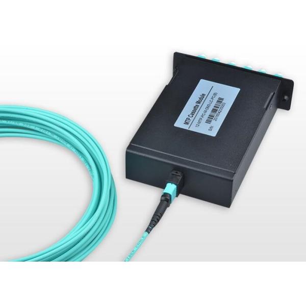 MPO - MPO Patch Cord Female - Female MultiMode OM3 10G 24 Core Optical Fiber Cable