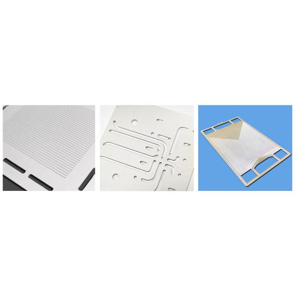 Precision Titanium Etching Customization 0.05mm to 3mm Thickness Micro-Channel PEM Bipolar Plate