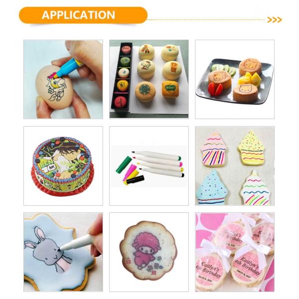 DIY Edible Marker Pen For Cookies Dry Erase Marker To Cakes Decorations