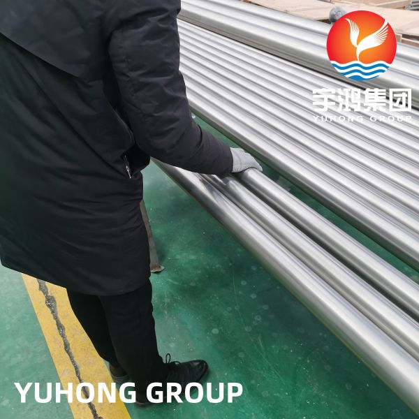 ASTM B861 GR.2 UNS R50400 Titanium Unalloyed Pipe For High Corrosion Resistance