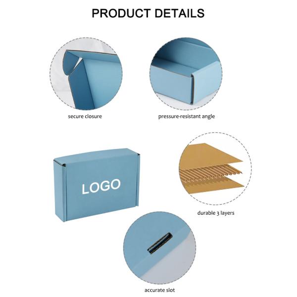 Customizable Logo Handle Eco Friendly Material Airplane Box With Retractable Buckle