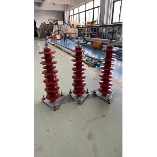36kv Polymer Silicon Rubber Zinc Oxide Lightning Arrester With Indoor High Voltage Switchgear