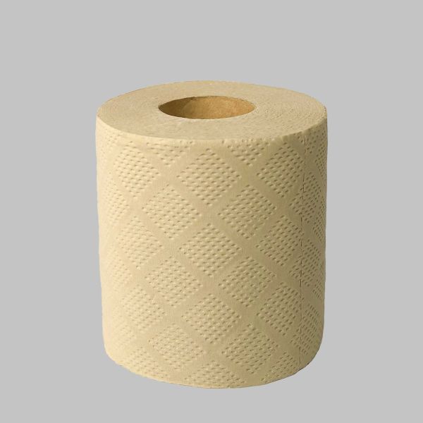 Customized White Eco Friendly Plain Pattern ultra Soft Tissue Toilet Paper Roll
