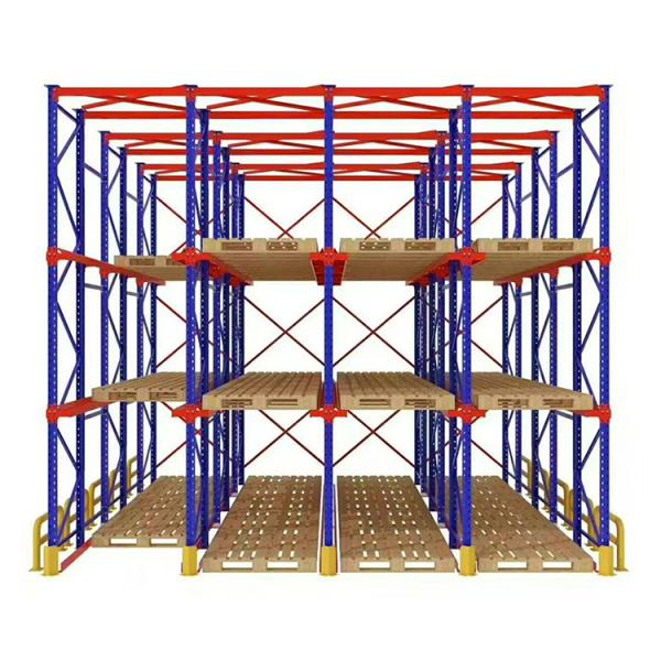 Heavy Duty Drive In Racking Bulk Storage Warehouse Shelf Rack System 2550-15000mm Height