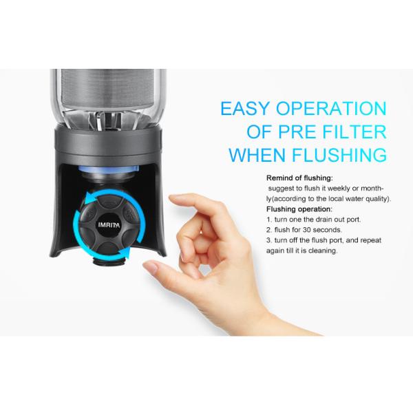 Spin Down Sediment Whole House Pre Filter 6T/H 100-240V Practical