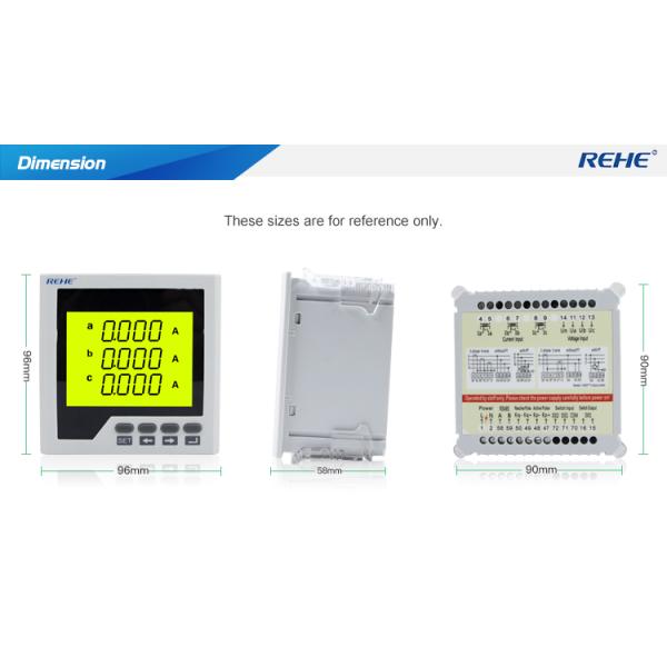 Original Factory Product Three Phase Intelligent LCD Display Multi-function Multimeters RH-3D3YS